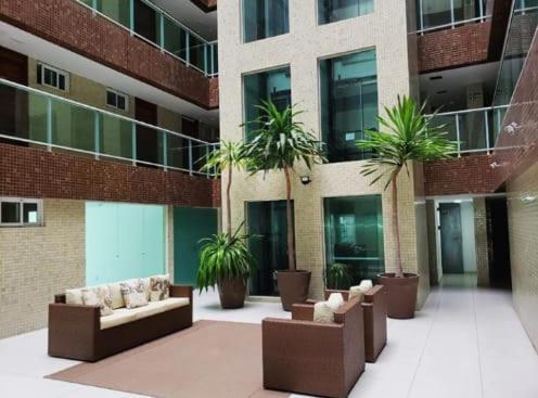 Confortavel Flat Com Piscina De Borda Infinita Na Cobertura Cabedelo Luaran gambar