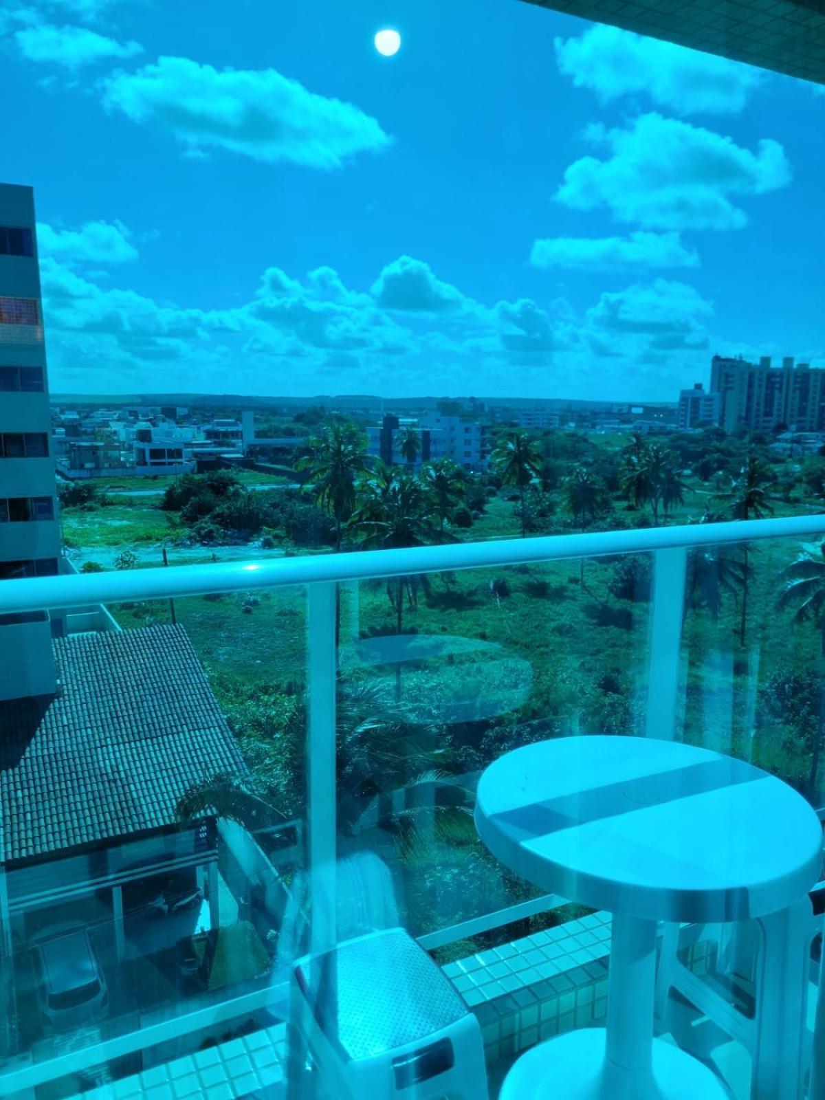 Confortavel Flat Com Piscina De Borda Infinita Na Cobertura Cabedelo Luaran gambar